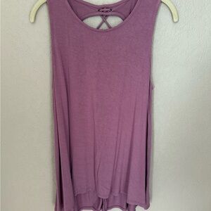 Everleigh Purple Sleeveless Women's Top